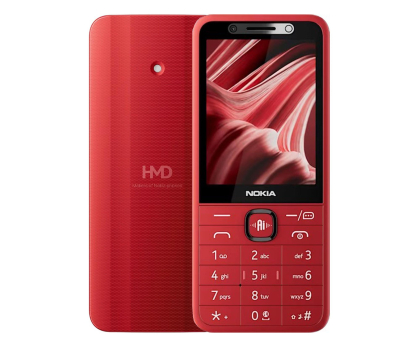 Smartfon HMD Nokia 215 LTE czerwony